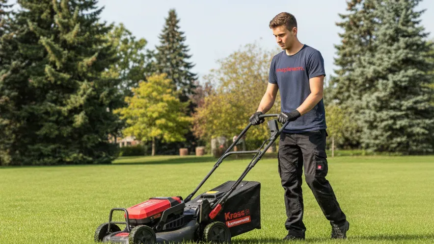 Professional lawn mower