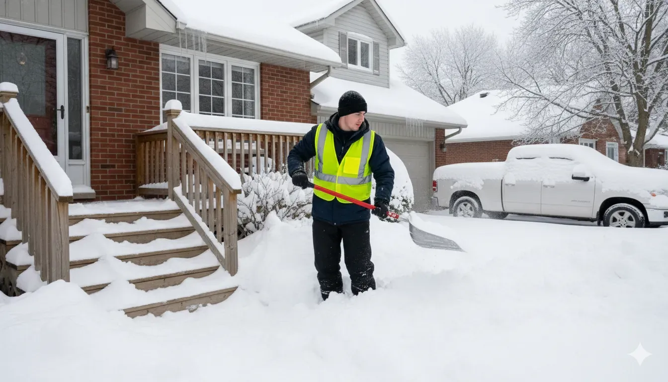 Unlimited snow clearing visits